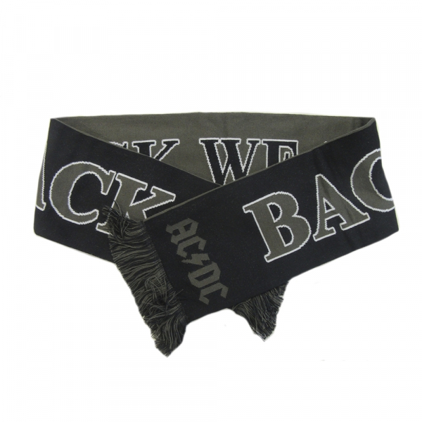 AC/DC "Back In Black / In Rock We Trust" Fanscarf